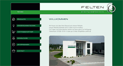 Desktop Screenshot of felten-online.de