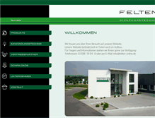 Tablet Screenshot of felten-online.de